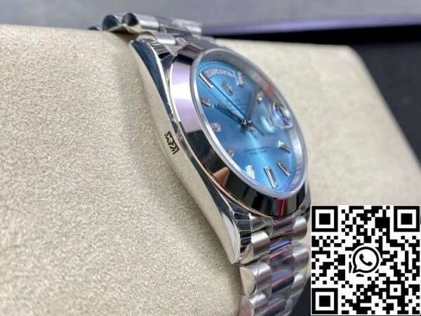 7 45 d0ce38ad 06a5 4047 9ec4 8678722bf1d3 Rolex Day Date 228206 1:1 Best Edition EW Factory Quadrante blu ghiaccio