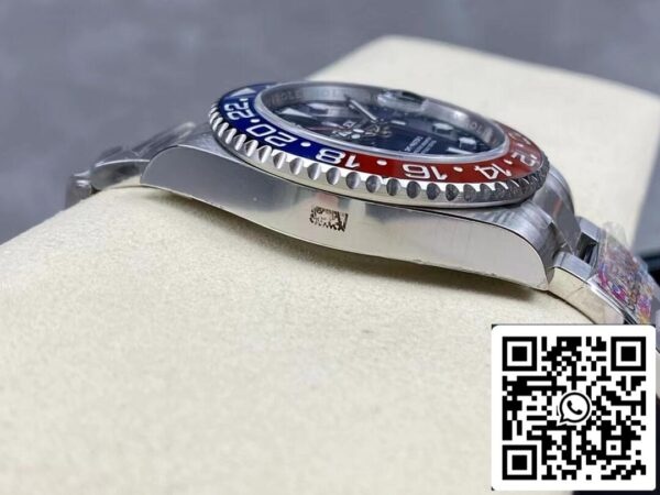 7 46 085940e1 612f 4562 b6ff db69d1ec0442 Rolex GMT Master II M126719blro-0003 1:1 Najboljša izdaja Čista tovarna Modra številčnica