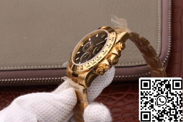 7 46 585d392e 42ad 4711 bde3 457734376730 Rolex Daytona Cosmograph M116508-0004 1:1 Best Edition JH Factory Svart urtavla