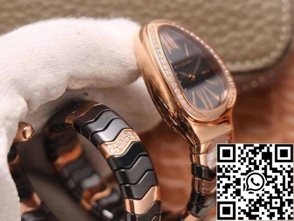 7 4 4499f518 3742 4645 8404 9ed91968a224 Bvlgari Serpenti 1:1 Best Edition BV Factory Rose Gold Timantit