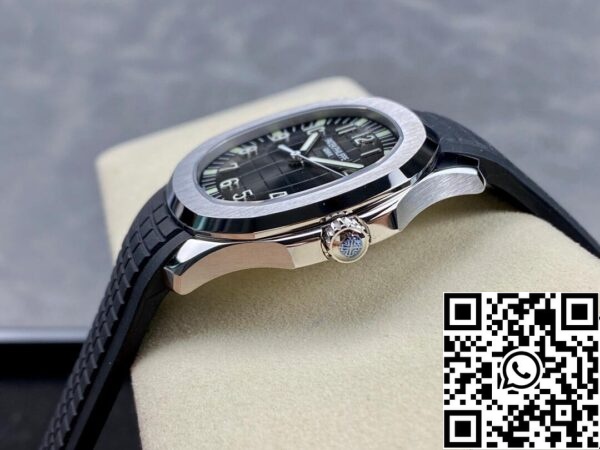 7 4 95188f1a 6468 44f9 81f0 238d38b8f6c7 Patek Philippe Aquanaut 5167A-001 1:1 Best Edition 3K Factory Fekete számlap