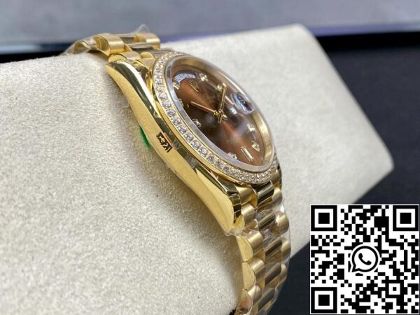 7 5 Rolex Day Date M128348RBR-0005 1:1 Best Edition EW Factory Gulguld