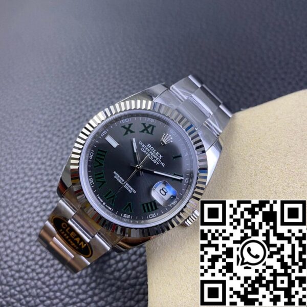 7 50 adce5009 43d2 4480 8fc6 6df4485c4376 Rolex Datejust M126334-0021 41mm Wimbledon Dial Puhdas Factory