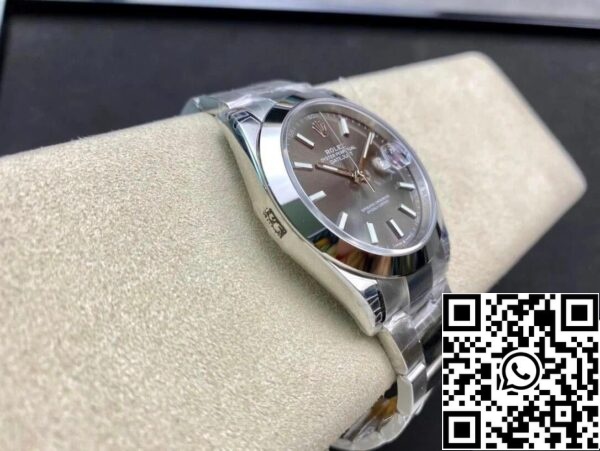 7 51 Rolex Datejust M126300-0007 41MM 1:1 Best Edition VS Factory Quadrante grigio