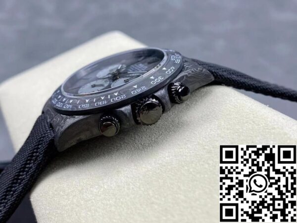 7 53 3c69313e 0902 4aab 9bcb 57b1edd90256 Rolex Daytona Cosmograph Diw Потребителска версия 1: 1 Най-добро издание Noob Factory Черна каишка