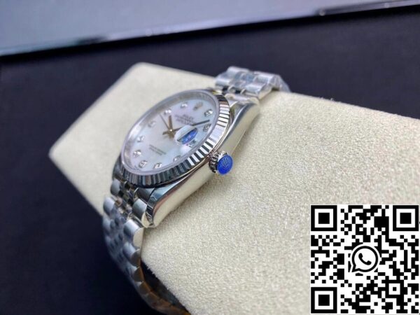 7 53 96f133a2 be0f 41d8 b03b 05c189239547 Rolex Datejust 178384-NG-63160 31MM 1:1 Best Edition EW Fabriek Zilverkleurige Witte Wijzerplaat