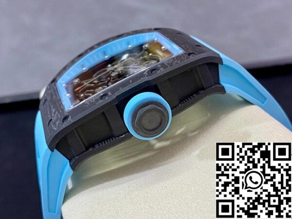 7 56 3bbe4fd5 af74 43f4 bbc7 1229d56a0b0b Richard Mille RM-055 1:1 Mejor edición BBR Factory Correa azul