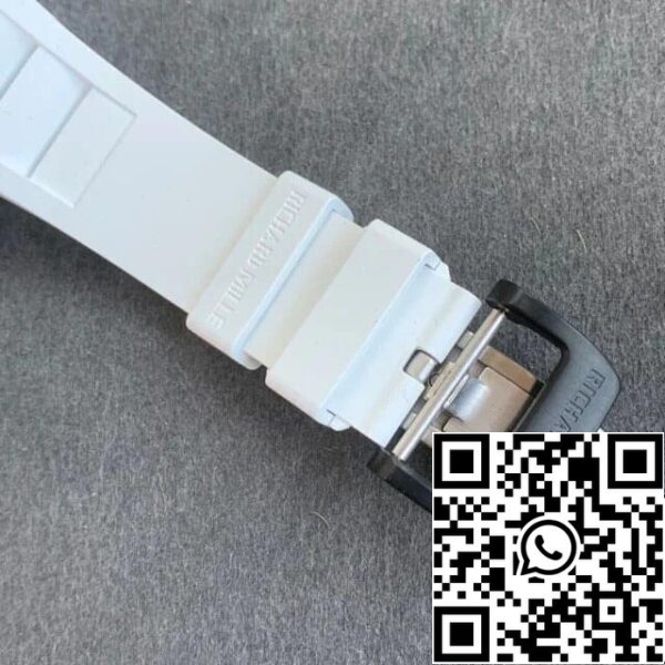 7 56 cd7b5417 926a 4e02 a19e 57039f577034 Richard Mille RM35-02 1:1 Best Edition KV Factory V3 Carbon Fiber White Strap