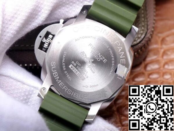 7 58 ab9ffb87 af9d 44ca a211 1311373a912b Panerai Submersible PAM01055 1:1 Best Edition VS Factory Green Dial Swiss P9000