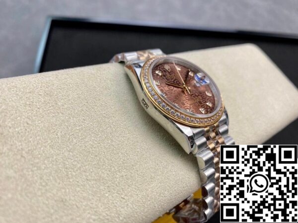 7 58 e3a0c070 04b7 4a7e b302 5bb0b896e6c2 Rolex Datejust M126281RBR-0013 1:1 Най-добро издание BP Factory Brown Dial