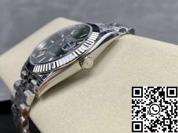 7 59 Rolex Datejust M126334-0030 41MM 1:1 Najboljša izdaja VS Factory Green Dial