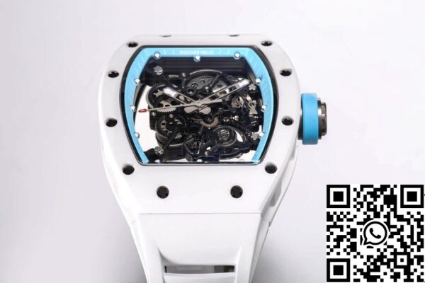 7 59 f815a4f8 74fb 4cca ae1e 0f94923a33ec Richard Mille RM-055 1:1 Best Edition BBR Factory Valkoinen keraaminen asia