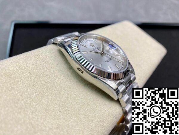 7 5 314bac8e b80a 4a1c 8bcd c241c7f88d87 Rolex Day Date 40MM 1:1 Най-добро издание EW Factory Silver Dial