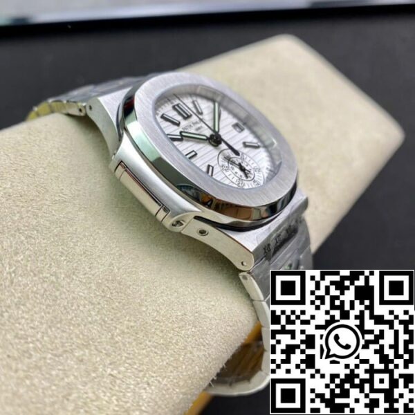 7 5 e7712d47 e909 4d4e af12 49f7b57b4adb Patek Philippe Nautilus 5980/1A-019 1:1 Best Edition 3K Factory V2 White Dial