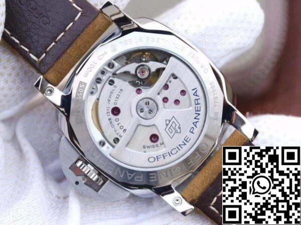 7 601 بانيراي بانيراي لومينور 1950 PAM1499 PAM1499 VS مصنع 1:1 أفضل إصدار سويسري ETA P9010 سوبرلوميد مينا أبيض