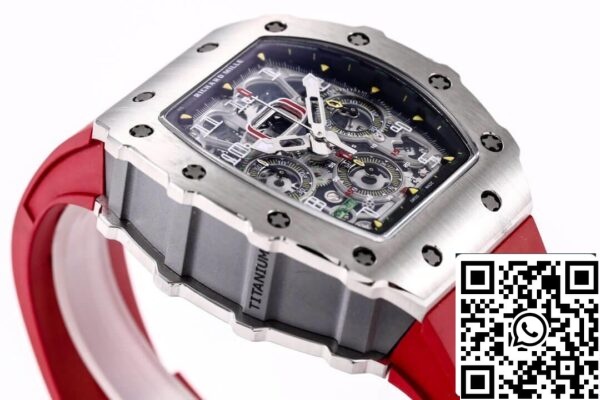 7 61 3efc8679 3aff 4bf9 bbac c1301daccb72 Richard Mille RM11-03RG 1:1 Meilleure édition KV Boîtier en titane d'usine