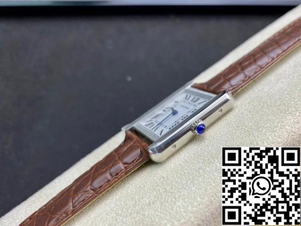 7 61 cf7bc965 f766 4475 962b 1c3b093a9fdd Cartier Tank 24MM 1:1 Best Edition K11 Factory Brown Leather Strap