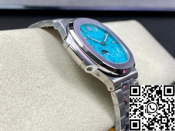 7 62 ddbde0ca f808 41e8 bcdf 6822bcad9da3 Patek Philippe Nautilus 5712 1:1 Best Edition GR Factory Tiffany sininen soittaa