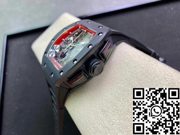 7 63 1741049e 1c60 4323 8b0d 6face34bb5a6 Richard Mille RM011 1:1 베스트 에디션 KV 팩토리 세라믹 블랙 스트랩