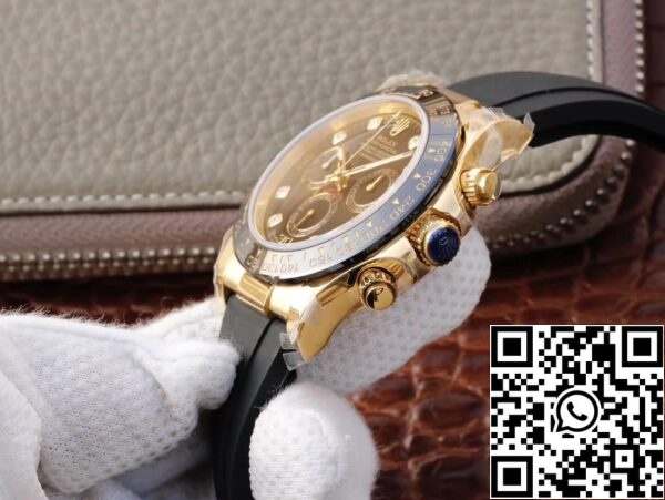 7 63 e0c2194f 0a72 4694 863f 3f074524df48 Rolex Daytona Cosmograph M116518ln-0046 1:1 Best Edition JH Factory Quadrante nero