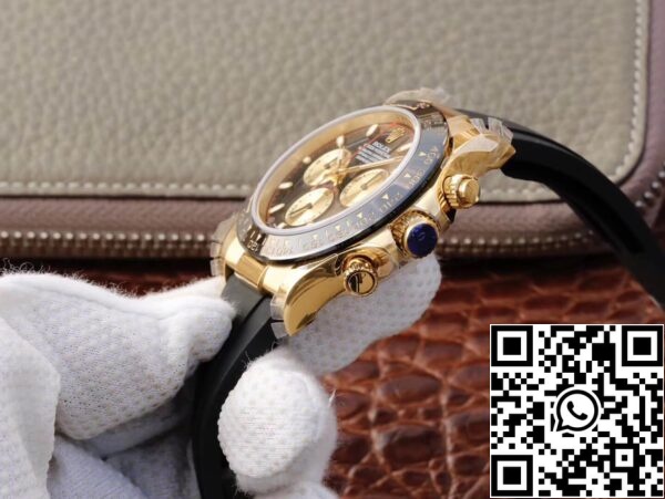 7 64 e5ec66f3 cf43 4540 8adc 16185e9245eb Rolex Daytona Cosmograph M116518ln-0047 1:1 Najboljša izdaja JH Factory Yellow Gold Chronograph