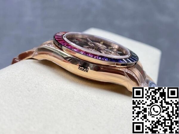 7 65 0d860a32 609a 45e0 bd0d 9770d9b692c1 Rolex Daytona 116595 RAINBOW Oro Rosa 1:1 Best Edition IPK Factory Oro Rosa