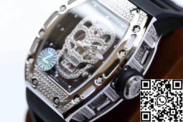 7 680 Richard Mille RM052 Z Factory 1:1 Best Edition Swiss ETA6T51 black strap