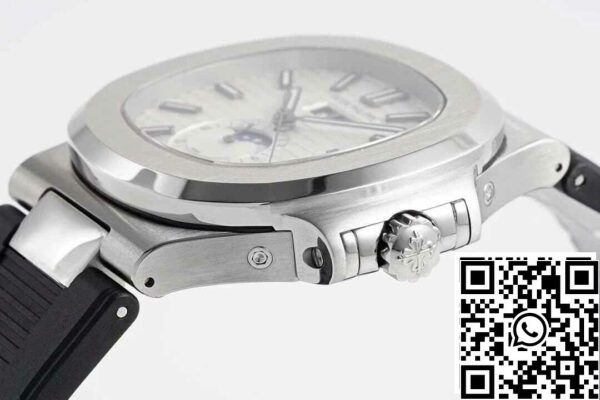 7 68 21e1e54e 13ec 4fdd a3da 8503d977867c Patek Philippe Nautilus 5726/1A-010 1:1 Best Edition PPF Factory Musta kuminauha