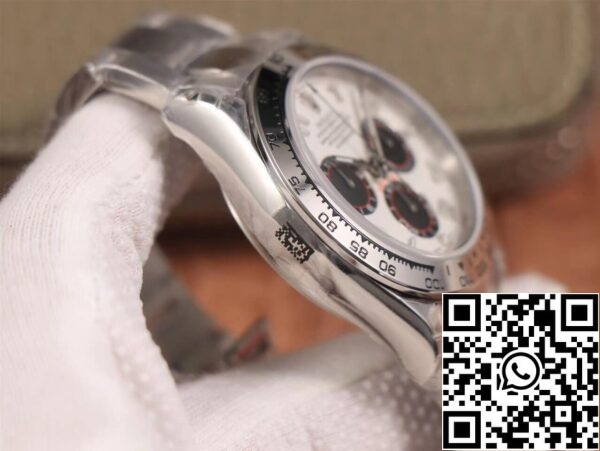 7 68 9d578bb8 7206 4458 8ac7 ceabb6f2be15 Rolex Daytona Cosmograph 116509 1:1 Best Edition JH Factory 18K Valkoinen kulta