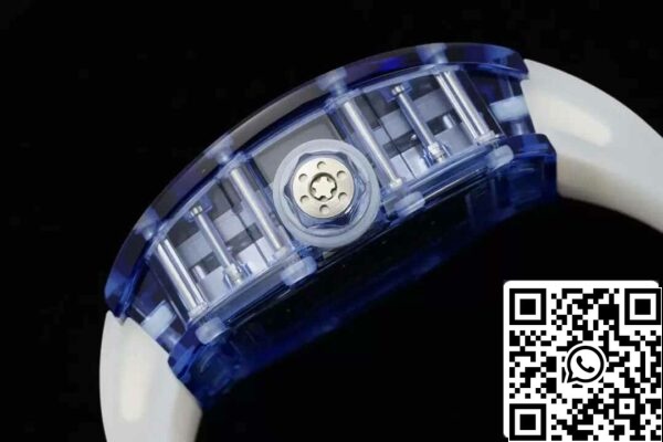 7 68 c15b7d8f e3b3 44d5 a9a5 a43763cb1d95 Richard Mille RM053-02 Tourbillon 1:1 Best Edition RM Factory Blue Transparent Case