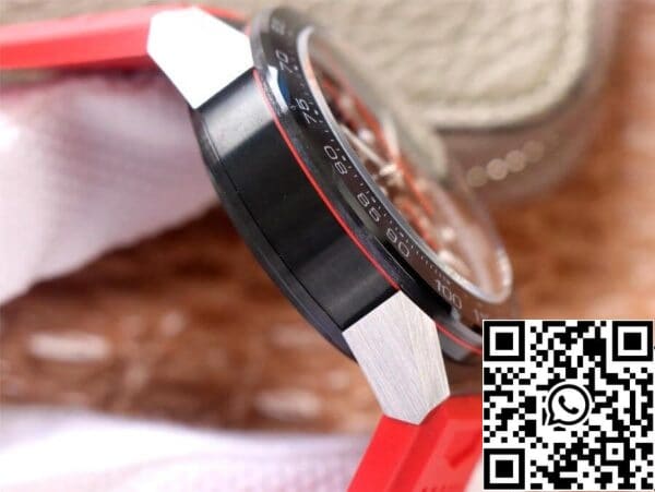 7 71 370f0e2b 9c3a 41aa 85fe a1036e5ec2ca TAG Heuer Carrera CAR2A1Z.FT6050 1:1 Best Edition XF Factory Red Rubber Strap