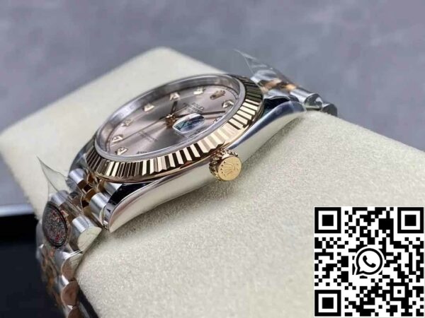 7 72 989d56e5 0760 4154 a98e 63d5382273b0 Rolex Datejust 41MM M126331-0008 1:1 Mejor Edición Limpio de Fábrica Oro Rosa