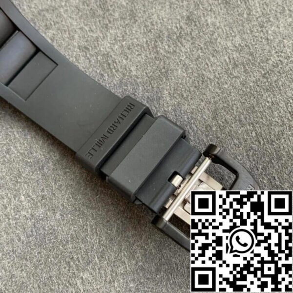 7 74 ad3245e1 c7cd 4aaa 9022 3033d75c7f78 Richard Mille RM055 1:1 Best Edition KV Factory V2 Black Ceramic Rubber Strap