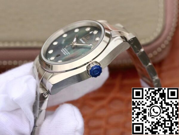 7 74 dcbde42c 6c94 404a 9392 2ab108dc7164 Omega Seamaster 231.10.34.20.57.001 Aqua Terra 150M 1:1 Best Edition 3S Factory Fritillaria Diamond Dial