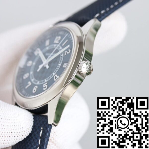 7 75 d7919467 ceb4 4ef8 b07d b7dbdc27043e Patek Philippe Calatrava 6007A-001 1:1 Best Edition GS Factory Niebieska tarcza