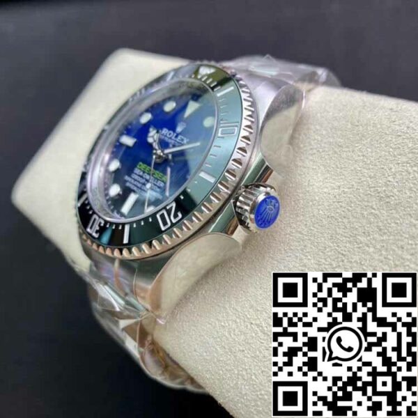 7 780 Rolex Deepsea Sea-Dweller 116660 "D-BLUE" AR Factory 1:1 Best Edition svájci ETA3135 kék/fekete számlapú Rolex Deepsea Sea-Dweller 116660 "D-BLUE" AR Factory 1:1 Best Edition kék/fekete számlap