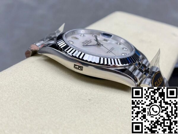 7 79 Rolex Datejust M126334-0020 1:1 Best Edition Clean Factory Mosaik Diamond Dial