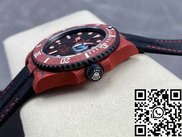 7 79 1e49a092 9f8a 4c73 a919 71b3c4d1ab3c Rolex Submariner 1:1 Best Edition VS Fabrieks Red Carbon Fiber Case