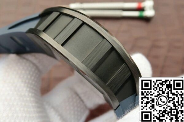 7 79 d00469ce 13b0 4151 a176 1c321ead0e01 Richard Mille RM055 1:1 Best Edition KV Factory Bracelete azul escuro