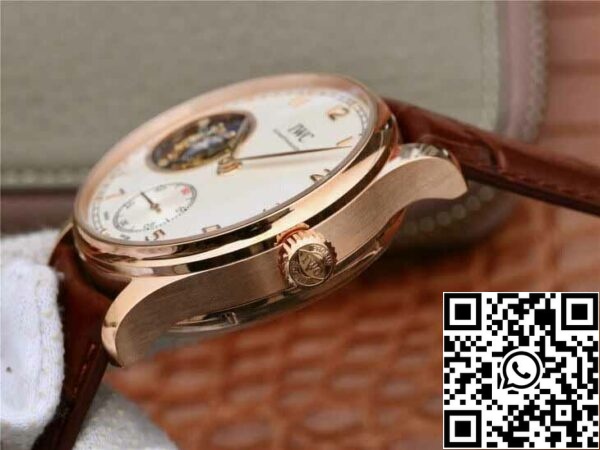 7 87 f04d5a1a 665d 40ed 9ea8 2867f44ab830 IWC portugál Tourbillon IW546302 1:1 Best Edition ZF Factory ezüst számlap