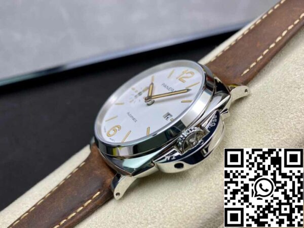 7 89 96b03bfd a8ef 497f a14d 40f8b61db132 Panerai Luminor PAM01046 1:1 Най-добро издание VS Factory White Dial