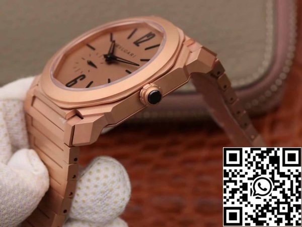 7 8 14626fc3 bfe3 4339 9c12 c73b09b8b2e7 Bvlgari Octo Finissimo 102912 1:1 Best Edition BV Factory Rose Gold Dial