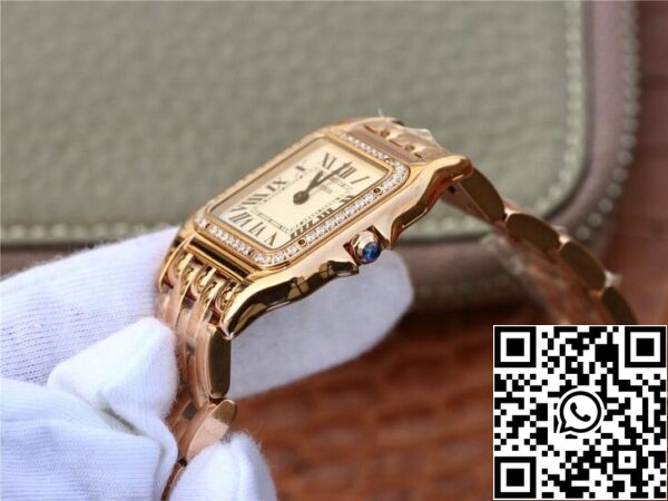 7 91 307ea91f 5ef8 4421 b619 8e8dda3a7a94 Panthere De Cartier W3PN0007 27MM 1:1 Best Edition BV Factory White Dial