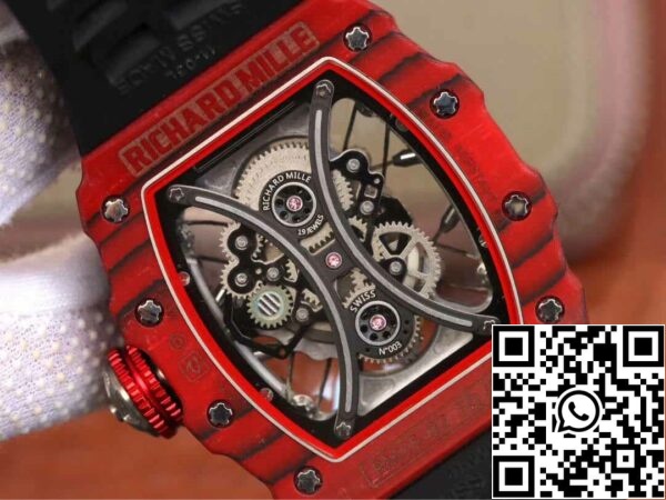 8 105 bf893729 d095 40d1 a8b3 7678da70ed48 Richard Mille RM53-01 1:1 Best Edition KV Factory TPT Kohlefaser Schwarzband