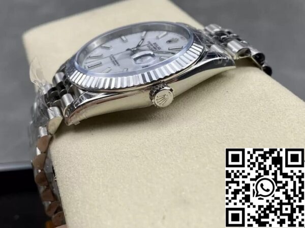 8 106 Rolex Datejust M126334-0010 1:1 Най-добро издание VS Фабрика бял циферблат