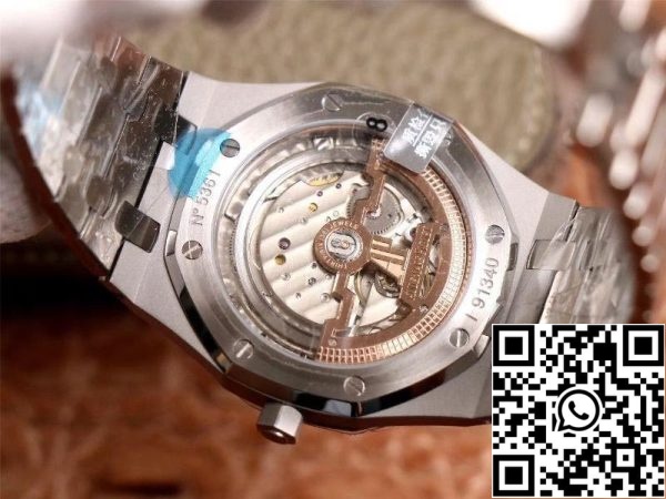 8 108 c7827cd1 1551 4d45 aaaf 90704bcdf553 Audemars Piguet Royal Oak 15202ST.OO.1240ST.01 Slim 1:1 Best Edition XF Factory Quadrante blu Cal.212 svizzero