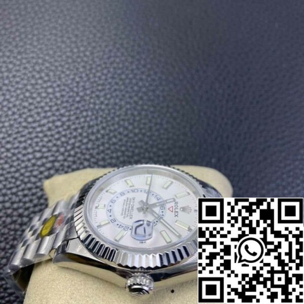 8 10 40fbbbd5 1433 432b 9d56 5ad8c5d4f268 Rolex Sky Dweller M326934-0002 1:1 Best Edition Noob Factory V2 Quadrante Bianco