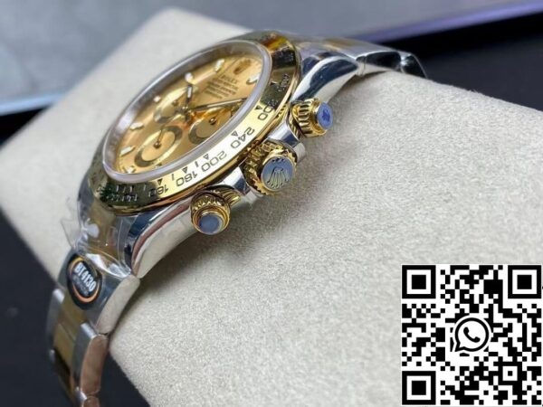 8 112 Rolex Daytona M116503-0003 1:1 Beste Editie BT Fabrieks Gouden Wijzerplaat