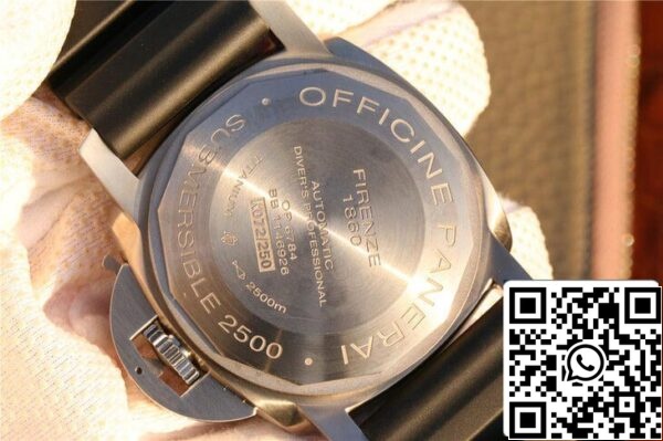 8 117 aeb158ae 3ae9 4bfc ac34 a18d54a1baf8 Panerai Submersible PAM 00194 1:1 Best Edition VS Factory Esfera negra