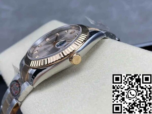 8 11 3e93f818 da7a 4bae 8141 69f7d8300514 Rolex Datejust 41MM M126331-0007 1:1 Най-добро издание Чиста фабрика Диамантен циферблат